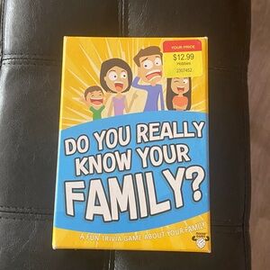 Do You Really Know Your Family? Trivia Game - Yellow